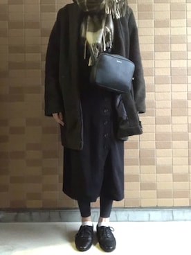 モスマンさん（レディース・150cm）の冬コーディネート