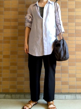 「KOOS（コース）のアイテム」を使った、モスマンさん（レディース・150cm）の夏コーディネート