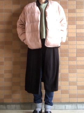 「IGNIO（イグニオ）のアイテム（ジャケット/アウター）」を使った、モスマンさん（レディース・150cm）の冬コーディネート