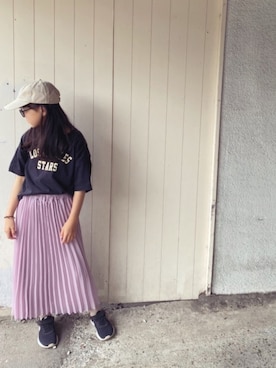 「Lee（リー）のアイテム」を使った、yumm.さん（キッズ・128cm）の夏コーディネート