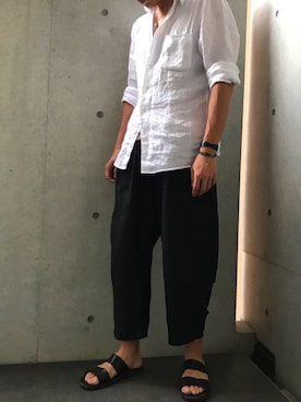 Yさん(メンズ・174cm)の夏コーディネート