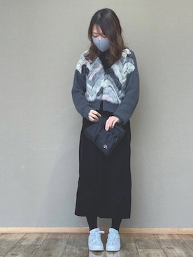 Mさん（レディース・153cm）の冬コーディネート