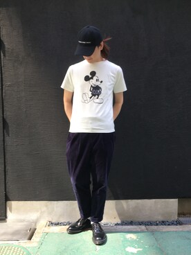 「BASECONTROL（ベースコントロール）のアイテム（帽子）」を使った、★teruさん（メンズ・178cm）の春コーディネート