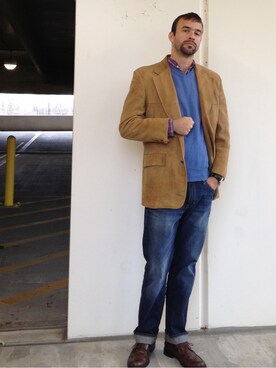「J.CREW」｜Terryさん（メンズ・175cm・30代）の冬コーディネート