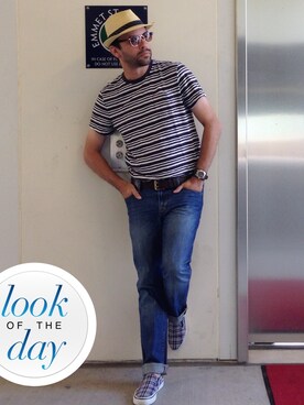 「jack wills」｜Terryさん（メンズ・175cm）の夏コーディネート