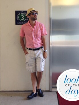 「J.CREW」｜Terryさん（メンズ・175cm・30代）の夏コーディネート