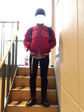 「MSPC（エムエスピーシー）のアイテム」を使った、Pさん（メンズ・163cm）の春コーディネート