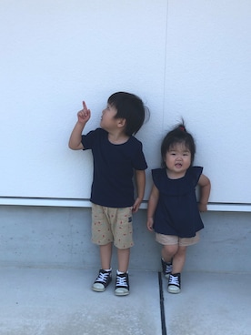 そうすけさん（キッズ・50cm）の秋コーディネート