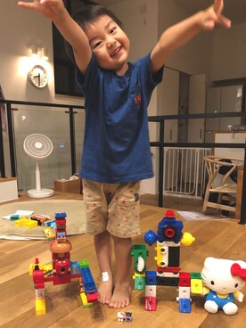 そうすけさん（キッズ・50cm）の夏コーディネート