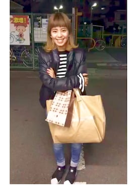 SHiEppiさん（レディース・153cm）の冬コーディネート