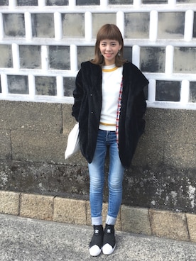 SHiEppiさん（レディース・153cm）の春コーディネート