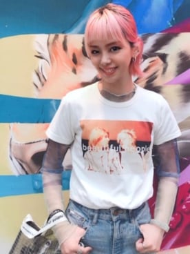 SHiEppiさん（レディース・153cm）の夏コーディネート
