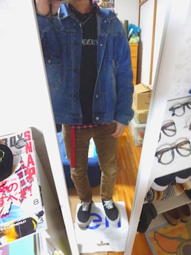 「だぼだぼ」｜「アイテム（その他）」を使った、たかゆきさん（メンズ・168cm）の冬コーディネート