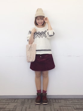 marrysoupさん（レディース・155cm）の冬コーディネート