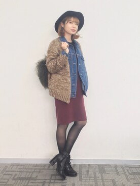 marrysoupさん（レディース・155cm）の冬コーディネート