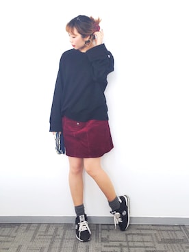 「EMODA」｜「アイテム（財布/小物）」を使った、marrysoupさん（レディース・155cm）の冬コーディネート