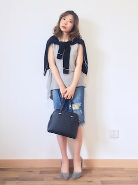 「Mila Owen」｜「アイテム（その他）」を使った、marrysoupさん（レディース・155cm）の夏コーディネート