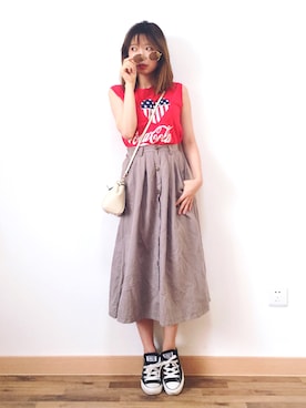 marrysoupさん（レディース・155cm）の夏コーディネート