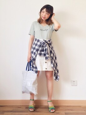 marrysoupさん（レディース・155cm）の夏コーディネート