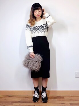 marrysoupさん（レディース・155cm）の冬コーディネート