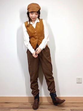 marrysoupさん（レディース・155cm）の冬コーディネート
