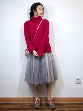 marrysoupさん（レディース・155cm）の冬コーディネート