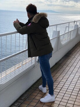 「BAYFLOW（ベイフロー）のアイテム（財布/小物）」を使った、Katyさん（メンズ・172cm）の冬コーディネート