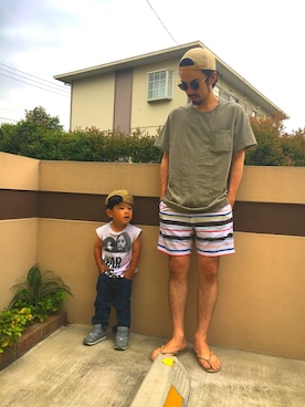 ciaokawaさん（メンズ・173cm）の夏コーディネート