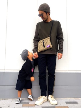 「ARCH & LINE（アーチアンドライン）のアイテム」を使った、ciaokawaさん（メンズ・173cm）の秋コーディネート