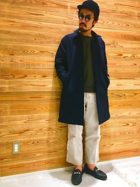 「CIAOPANIC TYPY」｜「アイテム（その他アウター）」を使った、ciaokawaさん（メンズ・173cm）の秋コーディネート