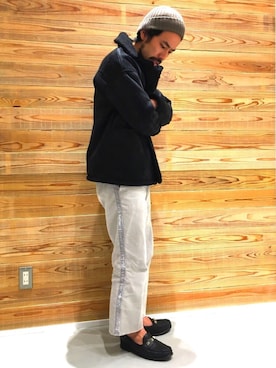 「CIAOPANIC TYPY」｜「アイテム（その他アウター）」を使った、ciaokawaさん（メンズ・173cm）の冬コーディネート