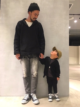 「PIG&ROOSTER（ピッグアンドルースター）のアイテム」を使った、ciaokawaさん（メンズ・173cm）の冬コーディネート