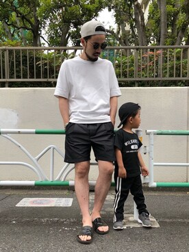 「CIAOPANIC TYPY（チャオパニックティピー）のアイテム（シューズ）」を使った、ciaokawaさん（メンズ・173cm）の春コーディネート