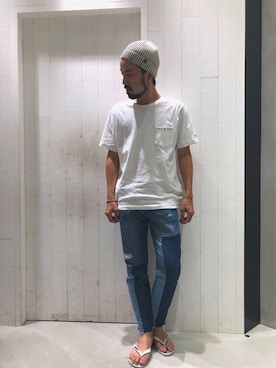 ciaokawaさん（メンズ・173cm）の夏コーディネート