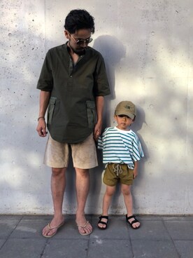 ciaokawaさん（メンズ・173cm）の夏コーディネート