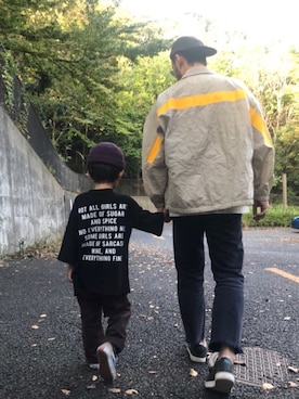 「CIAOPANIC TYPY（チャオパニックティピー）のアイテム（ニットキャップ/ビーニー）」を使った、ciaokawaさん（メンズ・173cm）の秋コーディネート