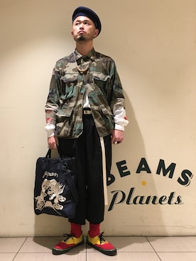 「TAILOR TOYO（テーラートウヨウ）のアイテム」を使った、Yoshihito Hayashiさん（メンズ・170cm）の冬コーディネート