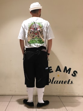 「SANTA CRUZ（サンタクルーズ）のアイテム（トップス）」を使った、Yoshihito Hayashiさん（メンズ・170cm）の夏コーディネート
