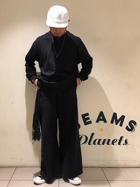 「RTH（アールティーエイチ）のアイテム」を使った、Yoshihito Hayashiさん（メンズ・170cm）の秋コーディネート