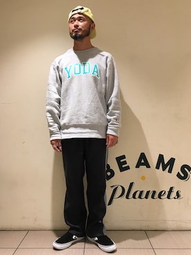 「ts(s)（ティーエスエス）のアイテム」を使った、Yoshihito Hayashiさん（メンズ・170cm）の秋コーディネート