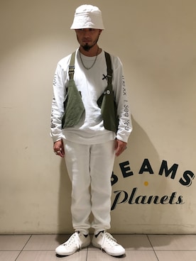 「ink（インク）のアイテム」を使った、Yoshihito Hayashiさん（メンズ・170cm）の秋コーディネート