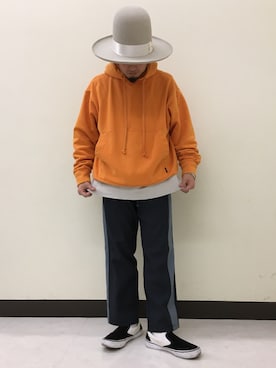 「VAPORIZE（ヴェイパライズ）のアイテム」を使った、Yoshihito Hayashiさん（メンズ・170cm）の冬コーディネート