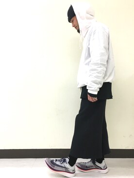 「アイテム（ミリタリージャケット）」を使った、Yoshihito Hayashiさん（メンズ・170cm・30代）の冬コーディネート