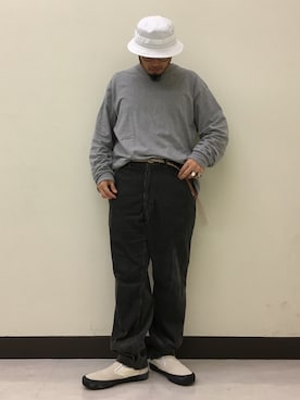 「URU（ウル）のアイテム」を使った、Yoshihito Hayashiさん（メンズ・170cm）の秋コーディネート