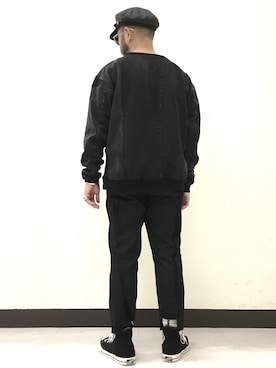 「ink（インク）のアイテム」を使った、Yoshihito Hayashiさん（メンズ・170cm）の秋コーディネート