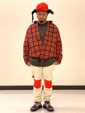 「ノースフェイス」｜Yoshihito Hayashiさん（メンズ・170cm）の冬コーディネート