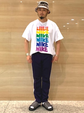 「アイテム（サンダル）」を使った、Yoshihito Hayashiさん（メンズ・170cm・30代）の夏コーディネート