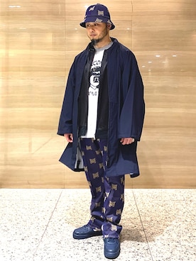 「アイテム（ブルゾン）」を使った、Yoshihito Hayashiさん（メンズ・170cm・40代）の冬コーディネート