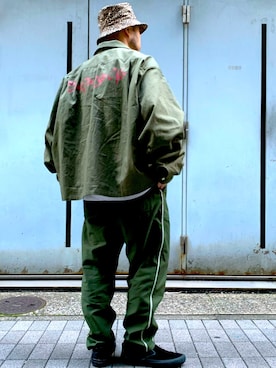 「GRILLO（グリーロ）のアイテム」を使った、Yoshihito Hayashiさん（メンズ・170cm）の春コーディネート