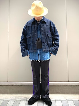 「SUVSOLE（サブソル）のアイテム」を使った、Yoshihito Hayashiさん（メンズ・170cm）の春コーディネート